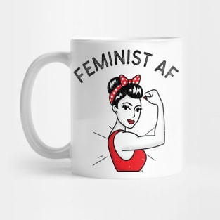 Feminist af feminist quote Mug